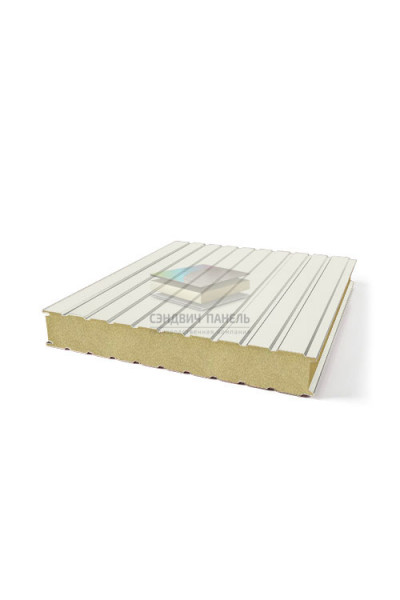 Стеновые сэндвич панели пенополиизоцианурат, ширина 1200 мм, толщина 20 мм, RAL9003