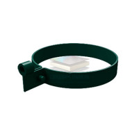 Хомут трубы ПВХ зелёный RAL 6005
